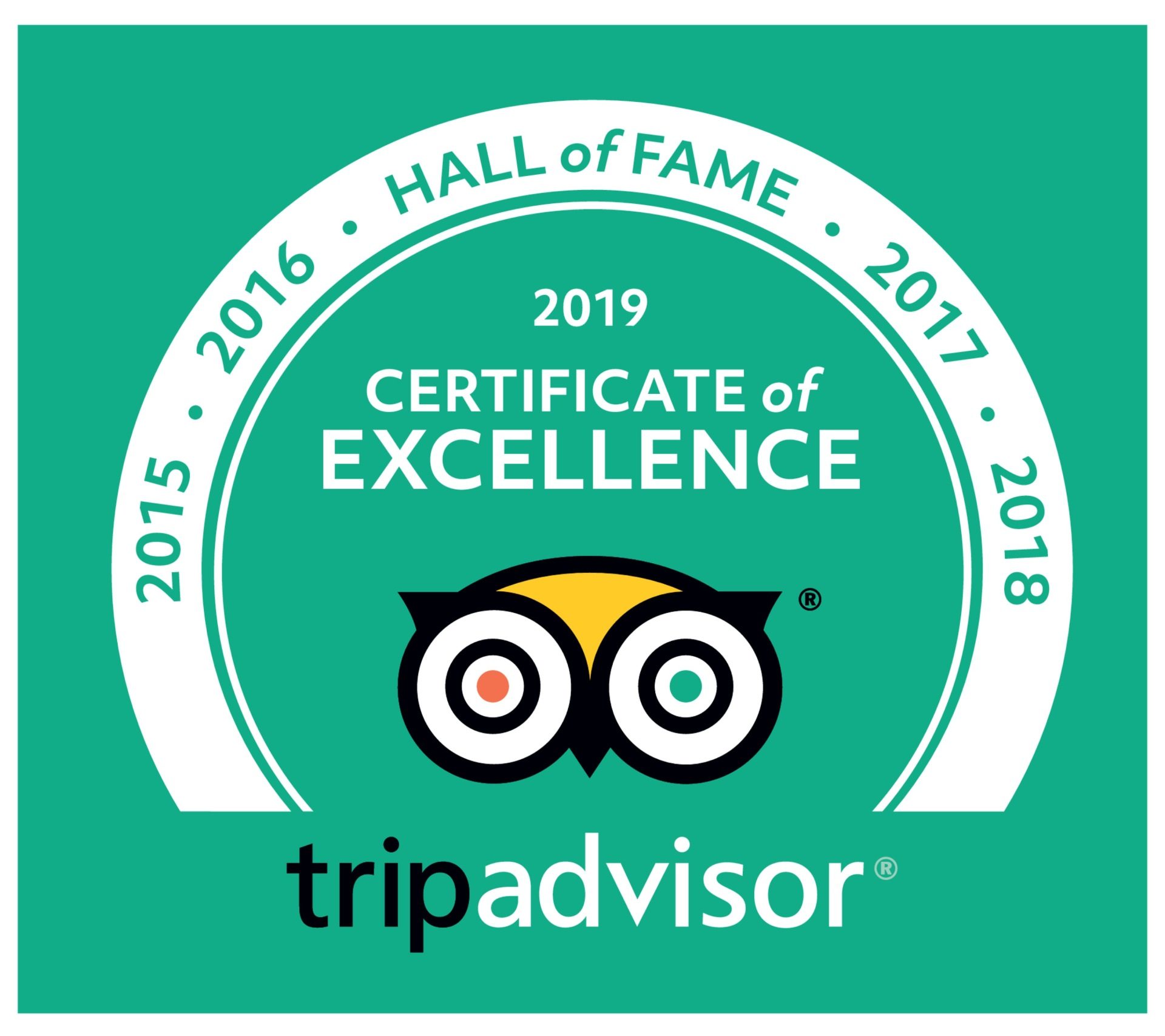Tripadvisor - Hall of Fame